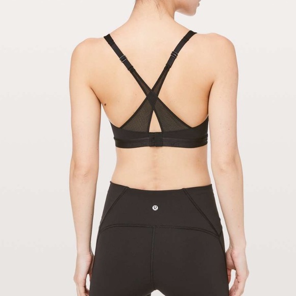 Lululemon Up For it Bra, Medium Support, Navy 34C - Picture 2 of 2